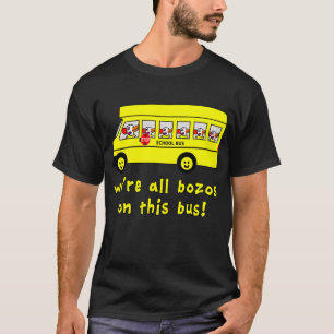 Somos todos los Bozos en las camisetas de este
