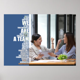 SOMOS UN EQUIPO Arte de pared inspirador para ofic