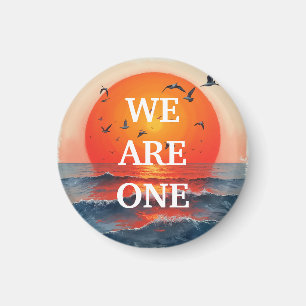 SOMOS UN imán Button