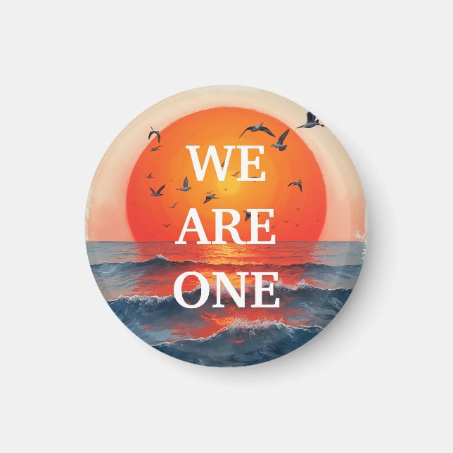 SOMOS UN imán Button (Frente)