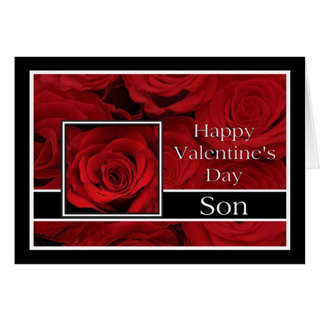 Son felices Rosas de San Valentín (Anverso (Horizontal))