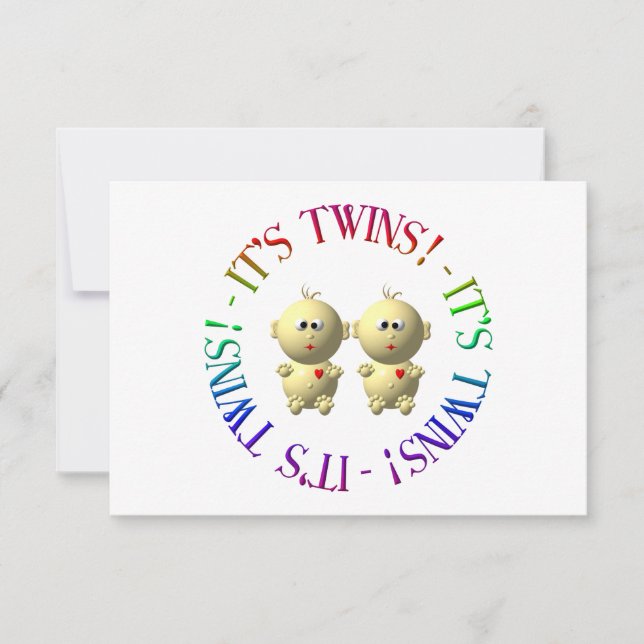 ¡Son gemelos! (Anverso)