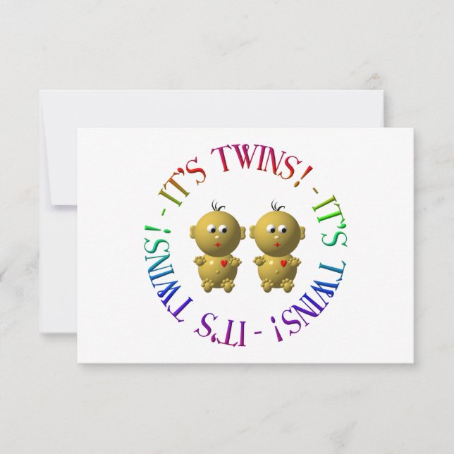 ¡Son gemelos! (Anverso)