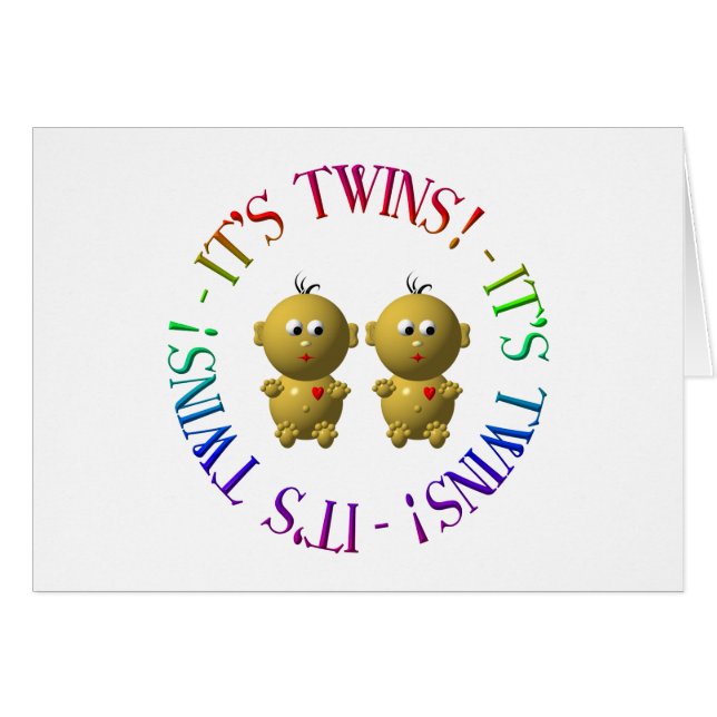 ¡Son gemelos! (Anverso (Horizontal))