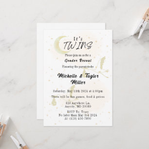 Son gemelos, el género revela la Invitación