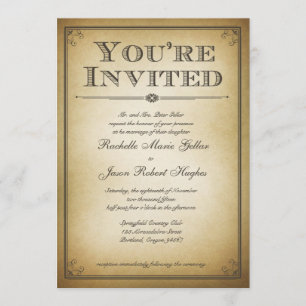 Son Invitaciones de matrimonio de cosechas vacías
