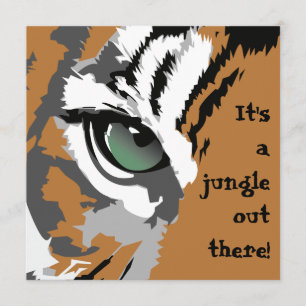 Son invitaciones de tigres de la jungla
