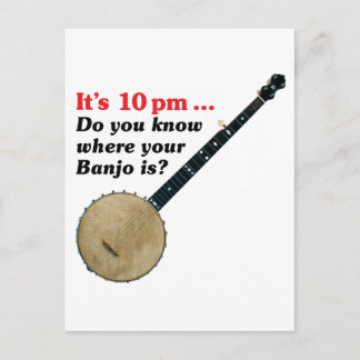 Son las 10 pm... Postal