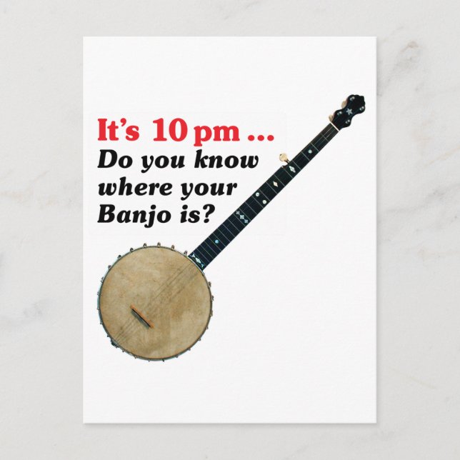 Son las 10 pm... Postal (Anverso)