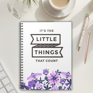 Son las pequeñas cosas que cuentan Cuaderno Floral