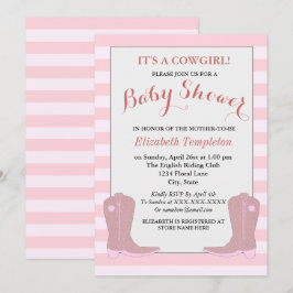Son las tarjetas de Baby Shower de la campaña de l