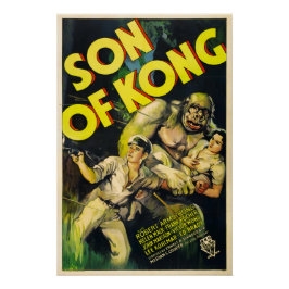 Son of Kong Monster Horror Movie Poster