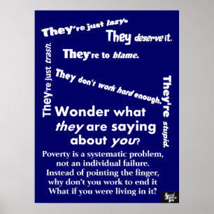 Son Posters de la pobreza