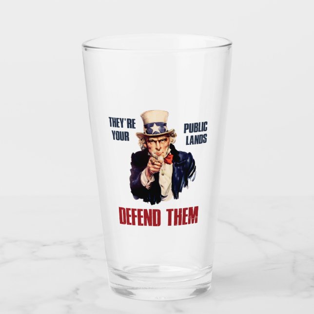 Son tus tierras públicas las defienden Tío Sam (Anverso)