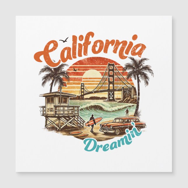Soñando con California – Puente Costero, Playa (Anverso)