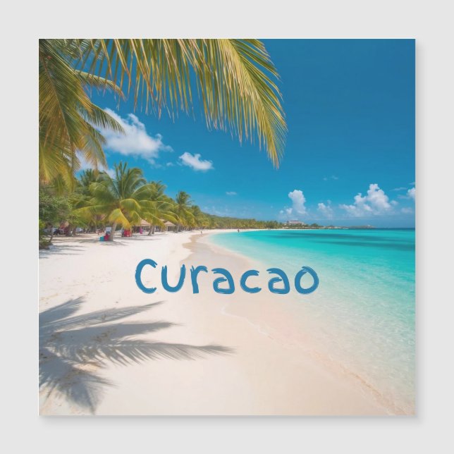 soñando con la playa de Curazao (Anverso)