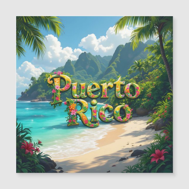 Soñando con Puerto Rico (Anverso)
