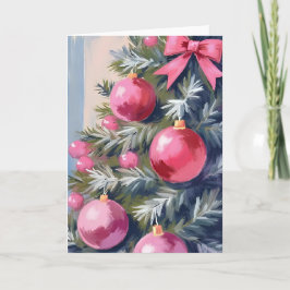 Soñando con una Navidad Rosa | Alegre Acuarela