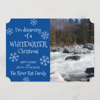 Soñando Con Una Tarjeta Fotográfica De Navidad Par