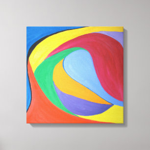 Soñando despierto, arte abstracto de pared