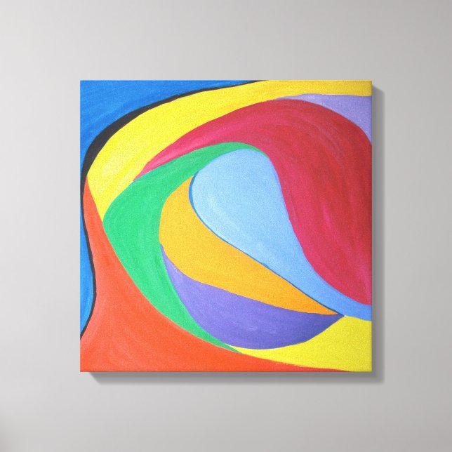 Soñando despierto, arte abstracto de pared (Anverso)