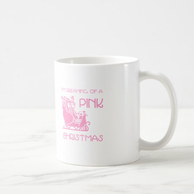 Soñando el rosa - taza de café (Derecha)