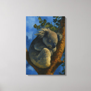 Soñando en el eucalipto - Dormir el arte de Koala