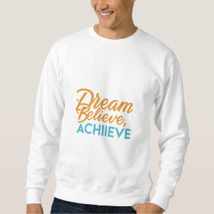 Soñar. Creer. Lograr. - Sudadera básica masculina