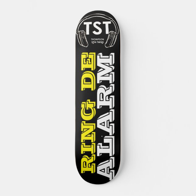 SONAR DE ALARMA / TST Skateboard (Anverso)