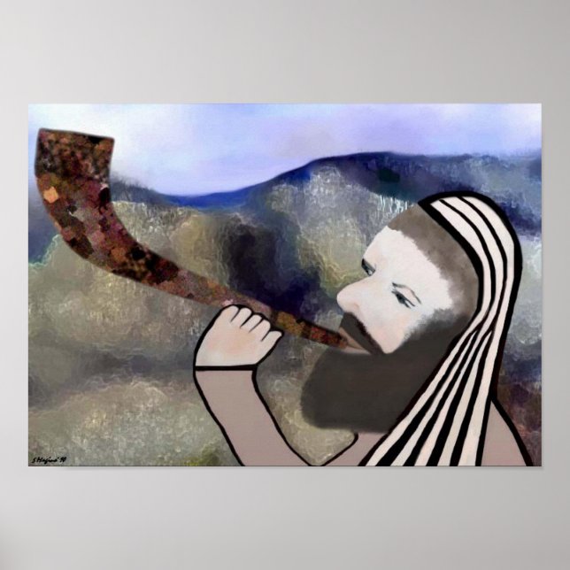 Sonar la impresión Shofar (Frente)