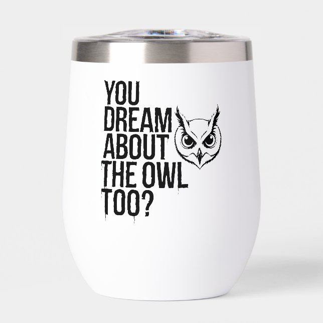 ¿Soñas también con la lechuza? (Frente)