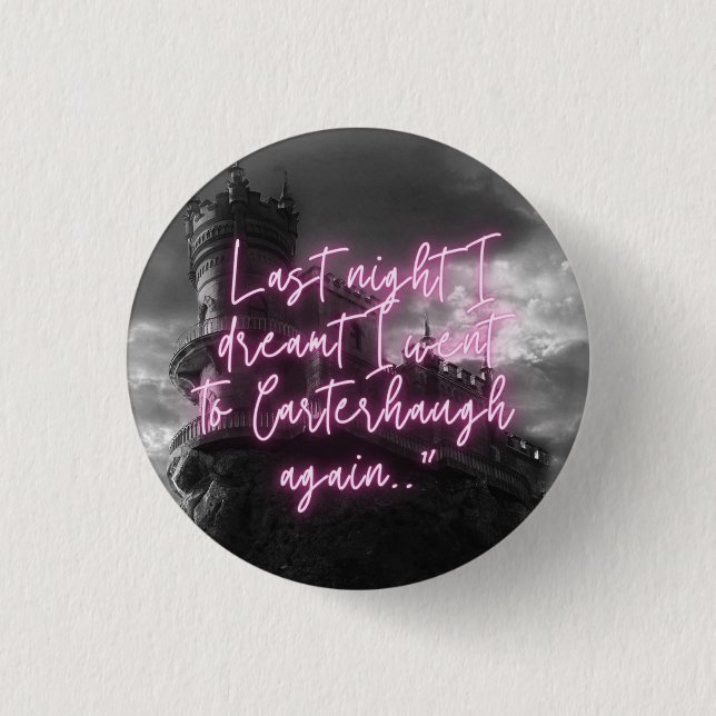 Soñé que fui a Carterhaugh de nuevo botón (Anverso)