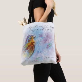 "Songbird of Hope" en la bolsa