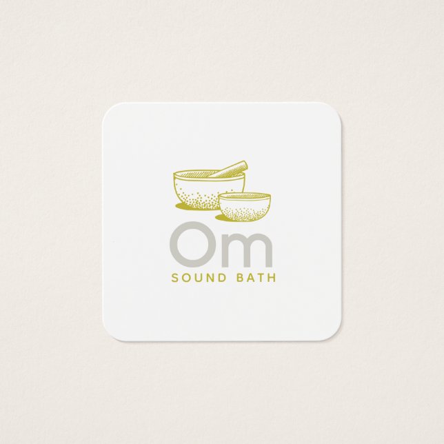 Sonido curando bolas de canto tibetiano (Anverso)