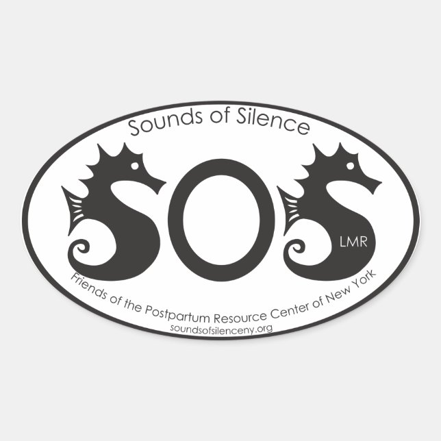 Sonidos de silencio - LMR - Pegatina (Anverso)