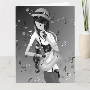 Sonidos instrumentales de la naturaleza Tarjeta de