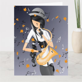 Sonidos instrumentales de la naturaleza Tarjeta de