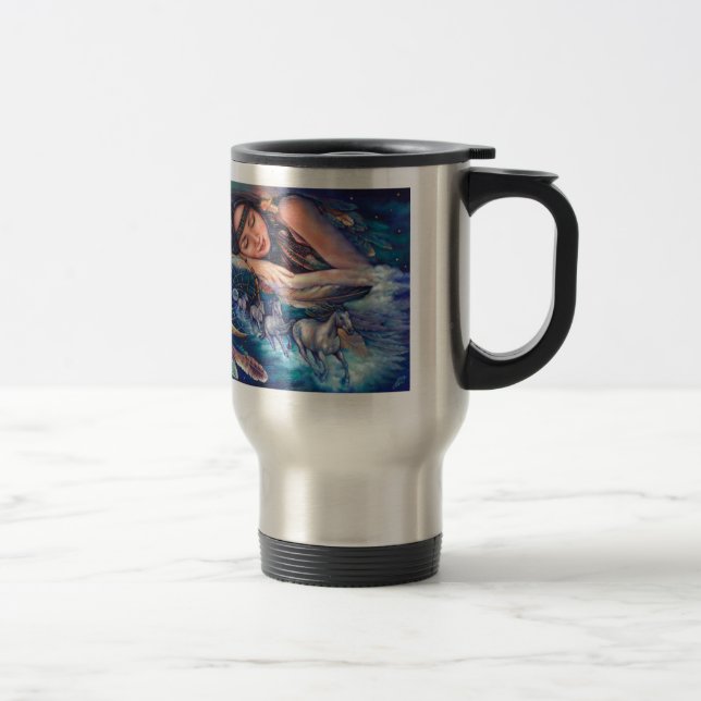 soño con la taza del viaje de los caballos (Derecha)