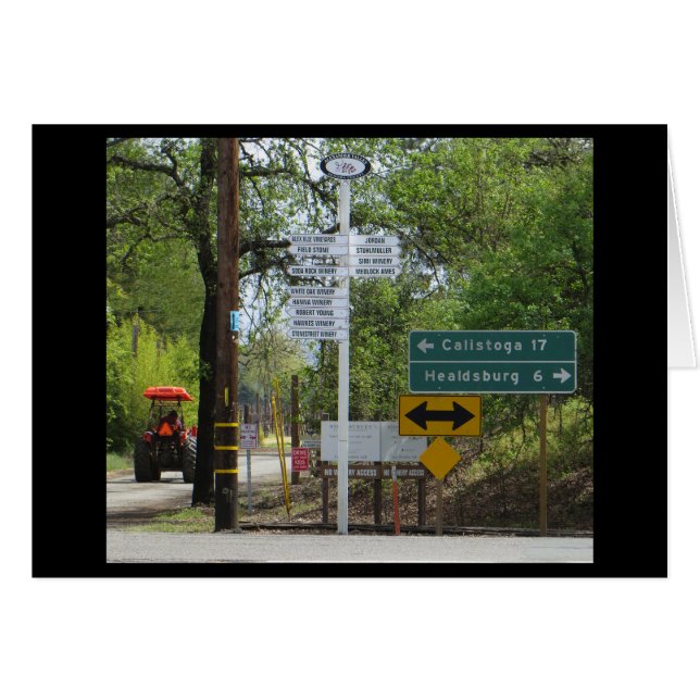 Sonoma país vinícola abril de 2018 (Anverso (Horizontal))