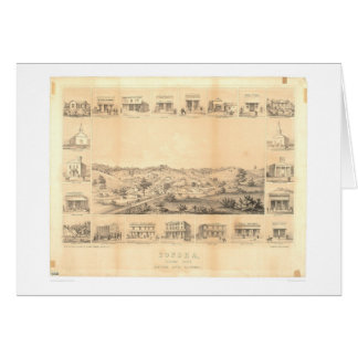 Sonora, mapa panorámico 1854 (1647A) del CA -