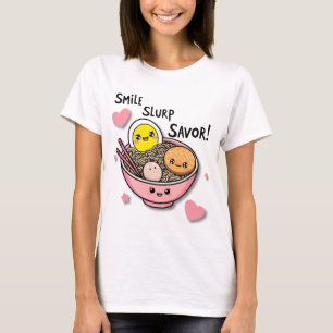 Sonreir, saltar, camiseta de Savor