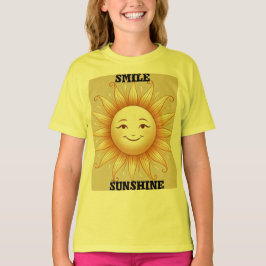 Sonreir Sunshine - Camiseta feliz Sun
