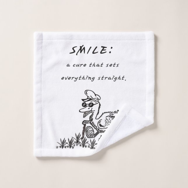 SONRÍAS QUE CURAN EL VESTIDO (Toallita)