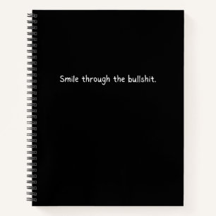 Sonríe a través del diario Bullsh*t - Sleek