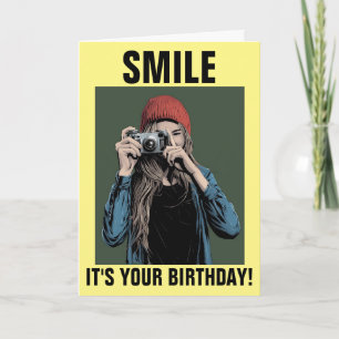 ¡SONRÍE ES TU CUMPLEAÑOS! TARJETAS TEMÁTICAS DE FO