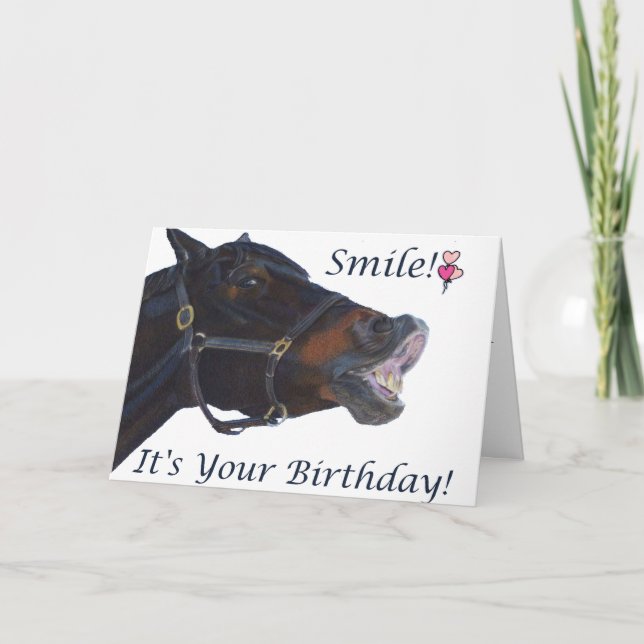 ¡Sonríe! Es tu tarjeta de felicitación de cumpleañ (Anverso)