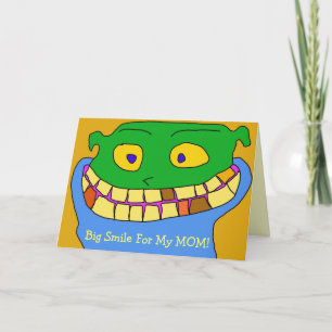 ¡Sonríe la tarjeta del día de la madre!