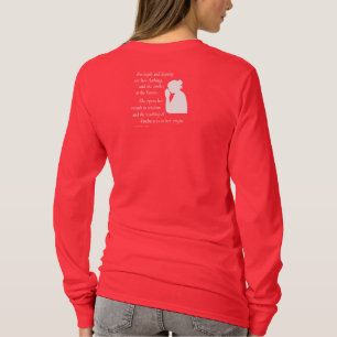 Sonríe por la futura camiseta de manga larga de mu