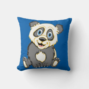 Sonriente almohada de la Plaza Panda