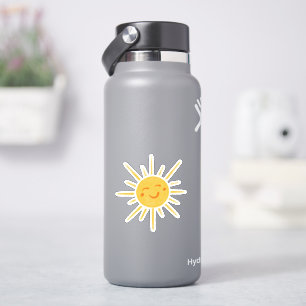 Sonriente Sun Sunshine Vinyl Cut Pegatina